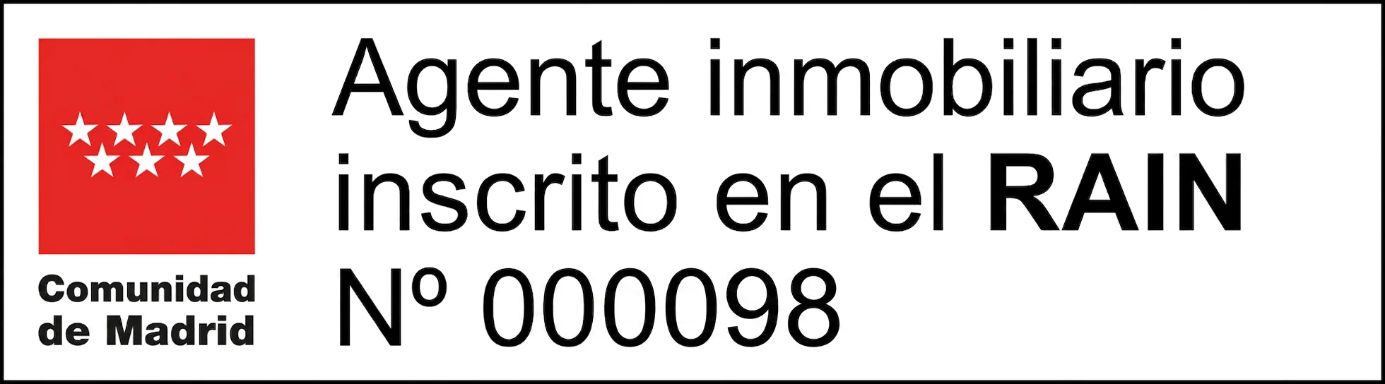 Registro de Agentes Inmobiliarios RAIN